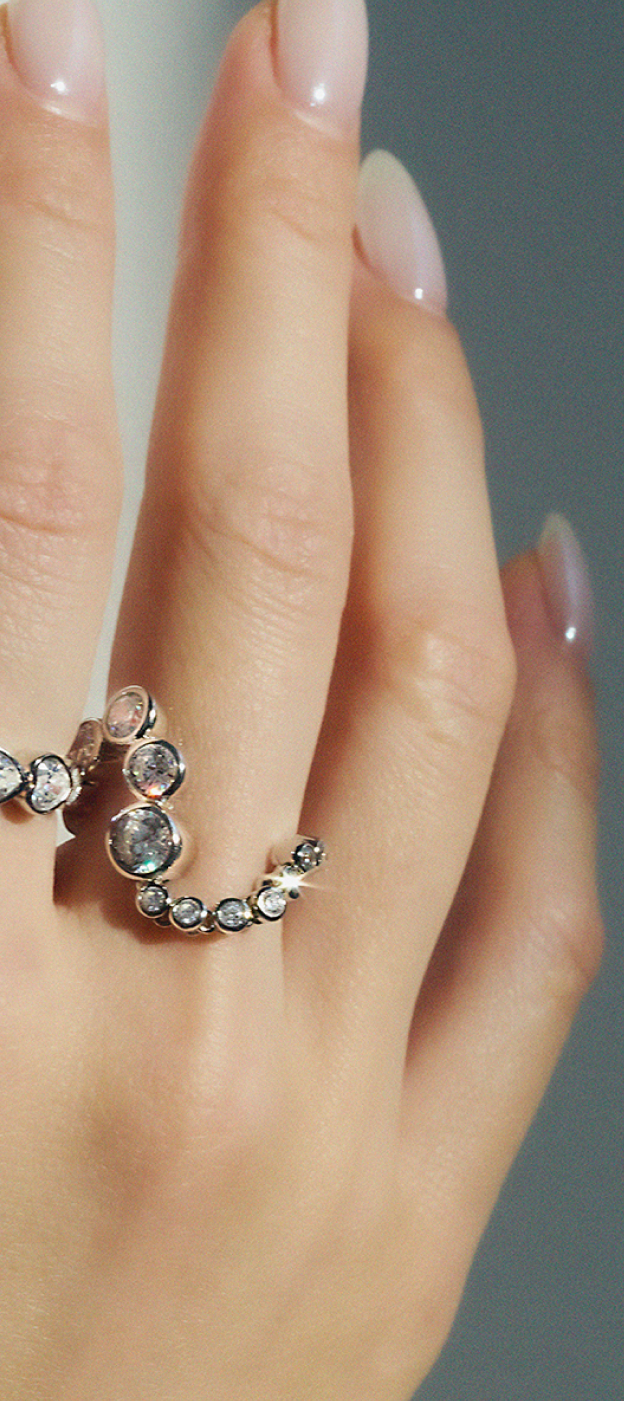 Circle Zirconia リング