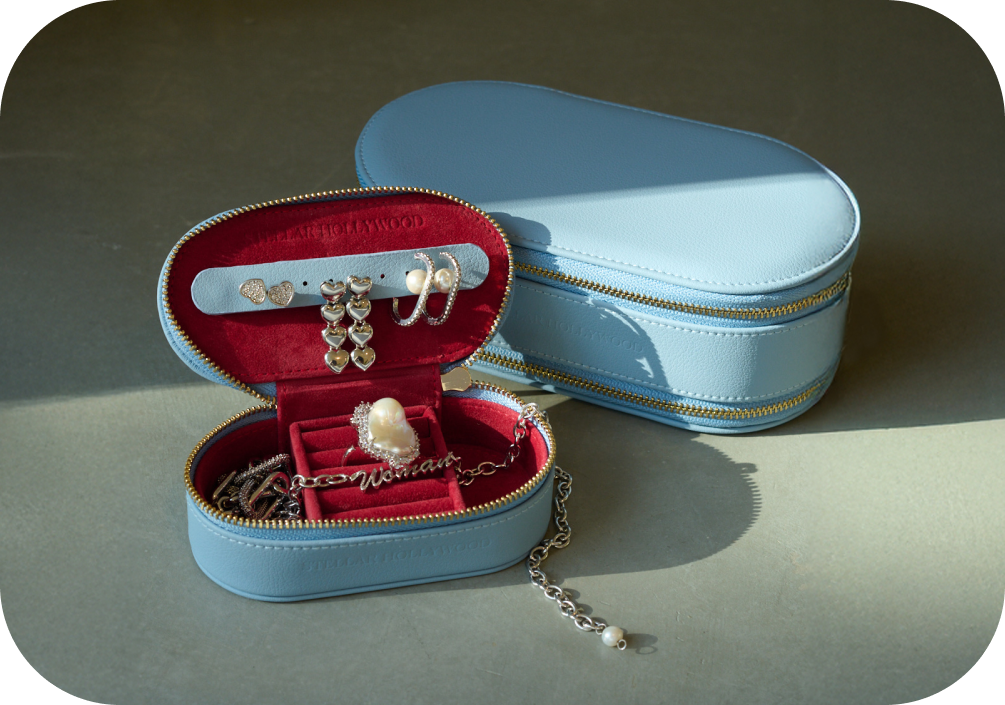 Jewelry Case Blue