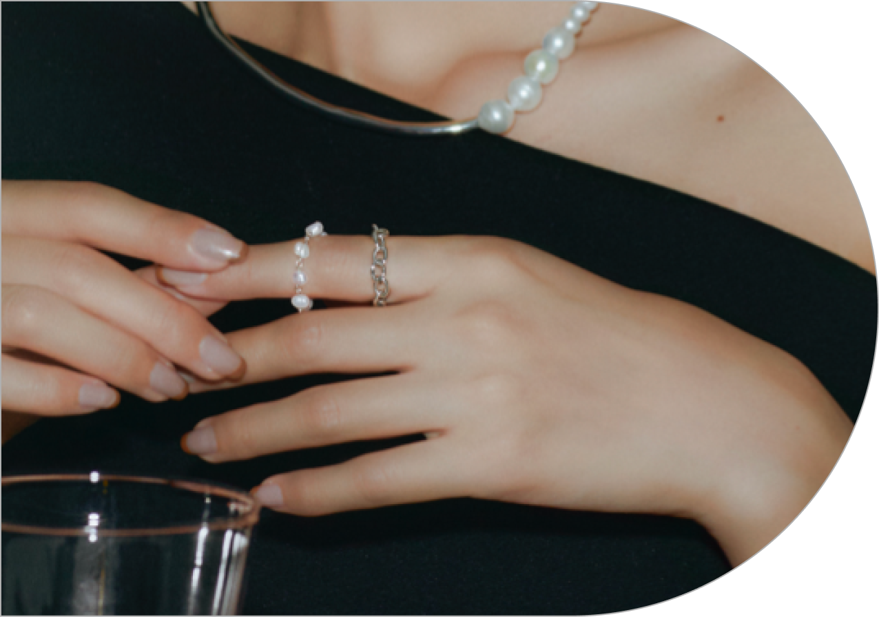 Dual Grace Ring Set main image