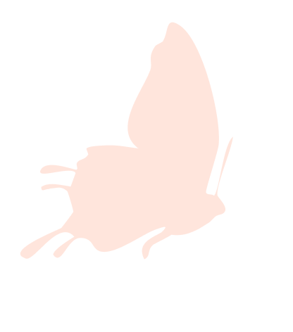 ピンクのちょうちょ