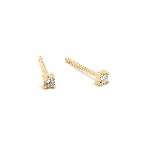 ダイヤモンドポイントピアス(ゴールド)受注生産 | STELLAR HOLLYWOOD