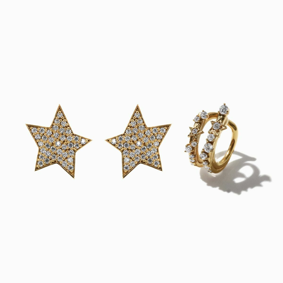 ミックスシャイニーラインピアス | STELLAR HOLLYWOOD-ステラハリウッド