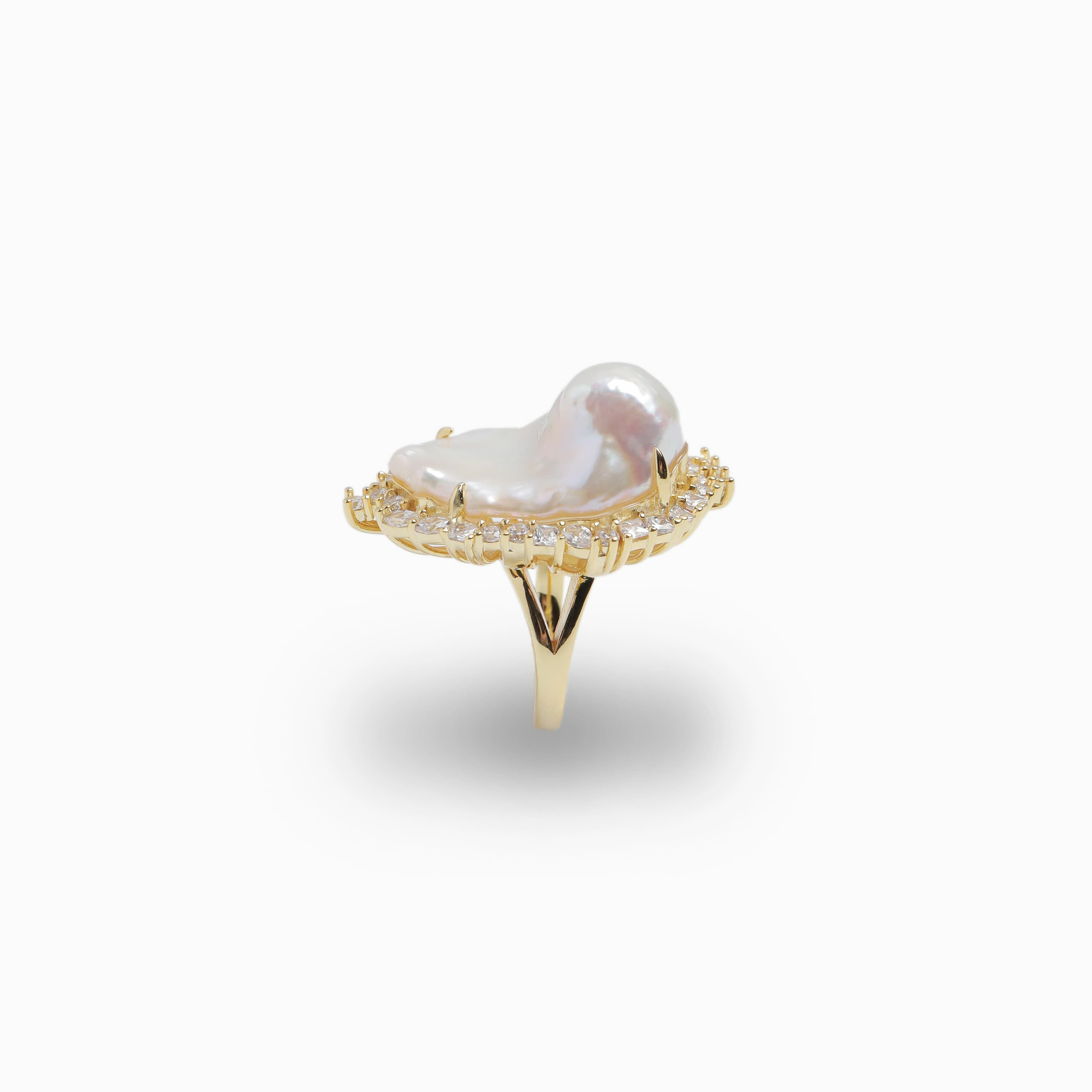 バロックパールスキャッターリング(ゴールド) | STELLAR HOLLYWOOD